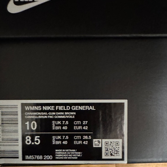 Nike Field General Canvas & Genuine Calf Hair Sneaker (Women) - Picture 12 of 12